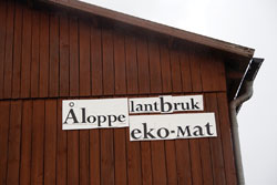 loppe skylt